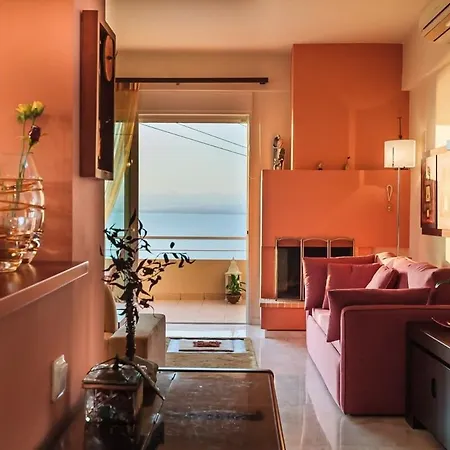 Verga Sunset Gem - Ilia Seaview Private Retreat Vakantiehuis Mikrá Mandínia