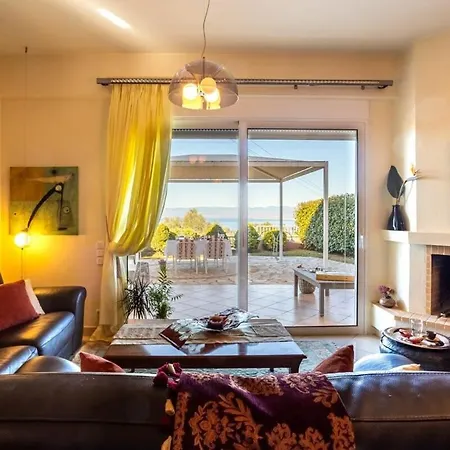 Verga Sunset Gem - Ilia Seaview Private Retreat Vakantiehuis