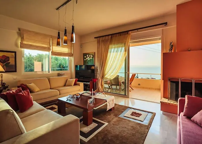 Verga Sunset Gem - Ilia Seaview Private Retreat