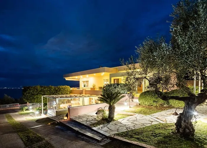 Verga Sunset Gem - Ilia Seaview Private Retreat * Mikrá Mandínia